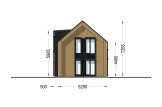 Dom drewniany całoroczny - mieszkalny INGRID RV (z izolacją, WT2021), 137 m² specification 6