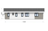 Dom drewniany całoroczny - mieszkalny JULIA PV (z izolacją, WT2021), 95 m² specification 4