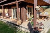 Dom drewniany letniskowy AURA (66 mm), 100 m² - z tarasem 35 m² customer 3