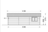 Garaż drewniany dwustanowiskowy CLASSIC DUO (44 mm), 6x9 m, 54 m² specification 5