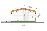 Dom drewniany całoroczny - mieszkalny ANGELA RV (z izolacją, WT2021), 43 m² specification 6