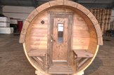 Sauna ogrodowa beczka HELGA 48 (46 mm), 4.8 m, ⌀ 1.97 m customer 3