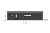 Dom drewniany letniskowy LUCIA 2 (44 mm + elewacja), 50 m² specification 4