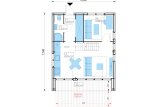 Dom drewniany letniskowy KAYA 4L (44 mm + elewacja), 50 m² specification 1