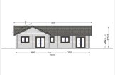 Dom drewniany letniskowy PAULA (44+44 mm), 129 m² specification 3