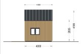 Domek letniskowy całoroczny SARA (34 mm + elewacja, z izolacją PLUS) z antresolą, 20 m² specification 6