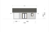 Dom drewniany całoroczny ADELE (44+44 mm, z izolacją), 68 m² specification 3