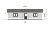 Dom drewniany letniskowy ANICA (44+44 mm), 71 m² specification 2
