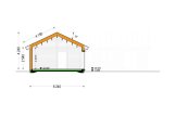 Dom drewniany całoroczny - mieszkalny PAULA RV (z izolacją, WT2021), 118 m² specification 6