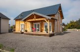 Dom drewniany letniskowy VERA (44+44 mm), 132 m² - z tarasem 13,5 m² customer 1