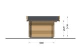 Domek ogrodowy drewniany LILLE (34 mm), 4x3 m, 12 m² specification 3