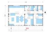 Dom drewniany letniskowy CARLA (44 mm + elewacja), 66 m² specification 1