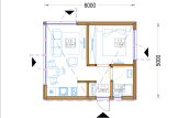 Domek letniskowy całoroczny PREMIUM (SIP Panels), 6x5 m, 30 m² specification 1