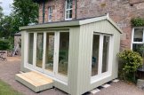 Domek ogrodowy drewniany EMMY (34 mm + elewacja, z izolacją), 3x3 m, 9 m² customer 3