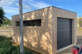 Garaż drewniany SILVIA F (34 mm + elewacja), 6x6 m, 36 m² customer 2
