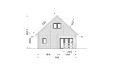 Dom drewniany letniskowy DORIS (44+44 mm), 80 m² specification 4