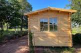 Domek ogrodowy drewniany ELEONORA (34 mm), 6,6 x 3 m, 20 m² customer 2