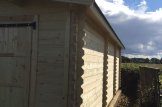 Garaż drewniany CLASSIC (44 mm), 4x7,5 m, 30 m² customer 3