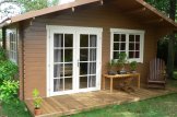 Domek ogrodowy drewniany WISSOUS (44 mm), 5x4 m, 20 m² customer 2