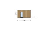 Dom drewniany letniskowy BELLA 1 (44 mm + elewacja), 46 m² specification 3