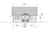 Dom drewniany całoroczny EMMA (44+44 mm, z izolacją), 70 m² specification 3