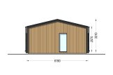 Dom drewniany całoroczny - mieszkalny ANGELA RV (z izolacją, WT2021), 43 m² specification 5