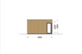 Dom drewniany letniskowy PREMIUM (34 mm + elewacja, z izolacją), 10,5 x 4,5 m, 47 m² specification 3