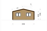Domek letniskowy całoroczny SELENE (44+44 mm, z izolacją PLUS), 54 m² specification 5