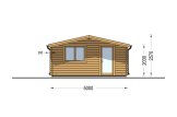 Domek ogrodowy drewniany DREUX (34 mm), 5x4 m, 18 m² specification 2