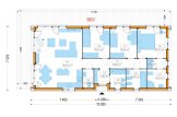 Dom drewniany całoroczny - mieszkalny ROBERTA PV (z izolacją, WT2021), 95 m² specification 1