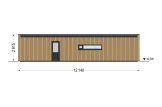 Dom drewniany letniskowy BELLA 1 (44 mm + elewacja), 46 m² specification 4