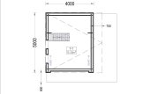Domek letniskowy całoroczny SOPHIA (34 mm + elewacja, z izolacją PLUS), z antresolą, 20 m² specification 2