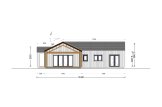 Dom drewniany letniskowy TESSA (44 mm + elewacja), 130 m² specification 3
