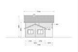 Dom drewniany całoroczny HOLLAND (44+44 mm), 113 m² - z tarasem 13 m² specification 6