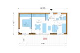 Dom drewniany całoroczny - mieszkalny PREMIUM PV (z izolacją, WT2021), 42 m² specification 1