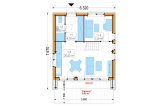 Dom drewniany całoroczny - mieszkalny KAYA 4L PV (z izolacją, WT2021), 50 m² specification 1