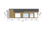 Dom drewniany letniskowy RIVIERA S (44+44 mm), 130 m² specification 3