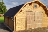 Garaż drewniany BARN (44 mm), 5x6 m, 30 m² customer 1