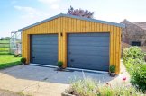 Garaż drewniany dwustanowiskowy SILVIA DUO (34 mm + elewacja), 6x6 m, 36 m² customer 2
