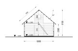 Dom drewniany letniskowy LIVINGTON S (44 mm), 50 m² specification 7