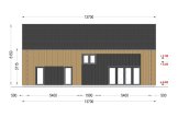 Dom drewniany letniskowy INGRID (44 mm + elewacja), 170 m² specification 4