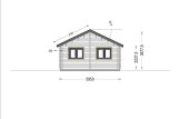 Dom drewniany letniskowy ANICA (44+44 mm), 71 m² specification 5