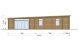 Model magazynowy: Dom drewniany letniskowy VICTORIA S (66+66 mm) , 171 m² specification 2