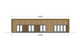 Dom drewniany całoroczny ZOE (44 mm + elewacja, z izolacją PLUS), 96 m² specification 3