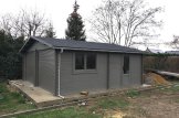Garaż drewniany dwustanowiskowy CLASSIC DUO (44 mm), 6x6 m, 36 m² customer 1