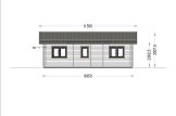 Dom drewniany całoroczny ALICE (44+44 mm, z izolacją), 72 m² specification 4