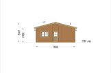Dom drewniany letniskowy JULIA (66 mm), 103 m² specification 3