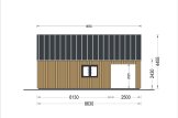 Domek letniskowy drewniany AGATA (44 mm + elewacja) z antresolą, 39 m² specification 6