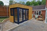 Domek ogrodowy drewniany PREMIUM (34 mm + elewacja, z izolacją), 4,1 x 2,4 m, 10 m² customer 1