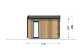 Domek ogrodowy drewniany TONIA PLUS (34 mm + elewacja), 5x3 m, 15 m² specification 3
